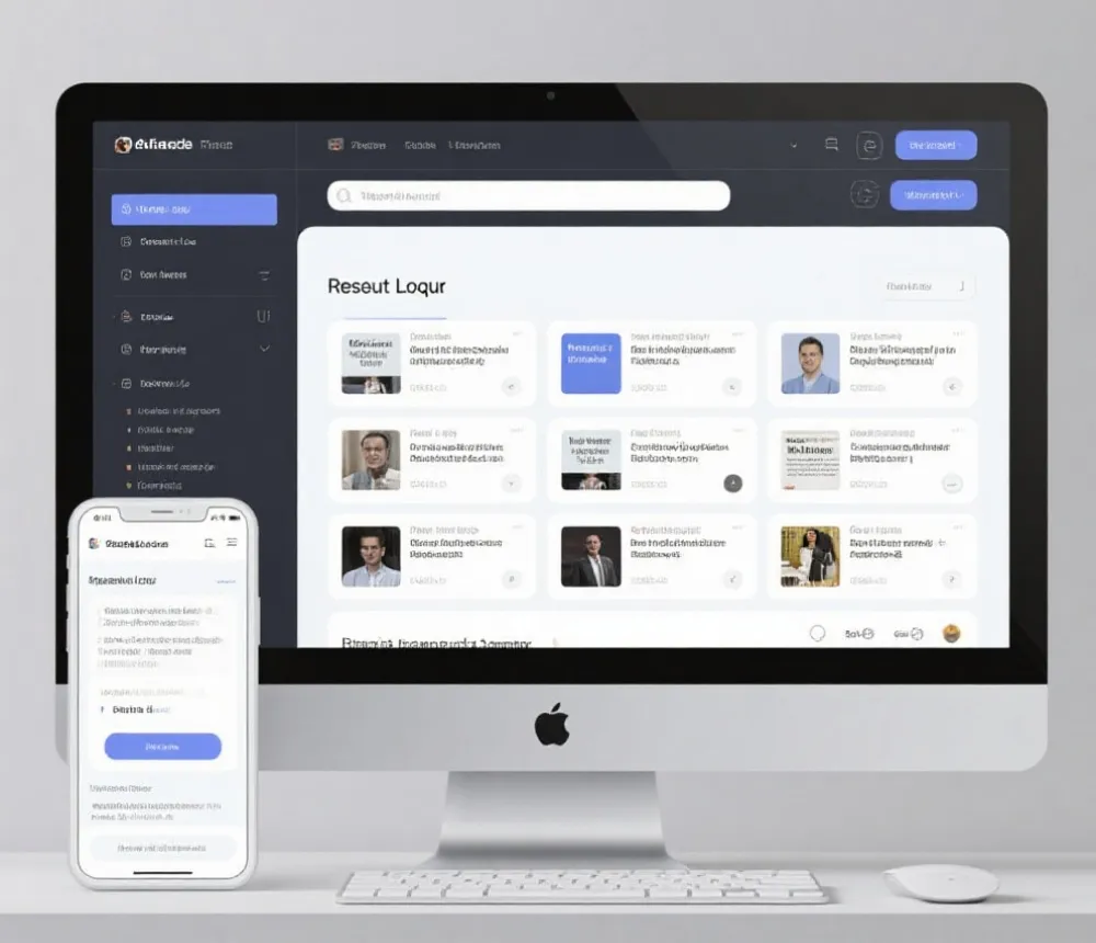 查询与内容浏览示意图